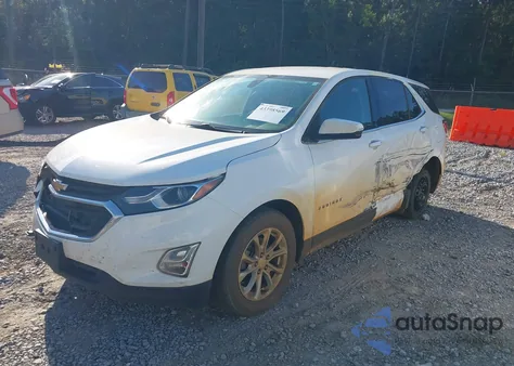 2018 Chevrolet Equinox Lt из США, поврежденный, VIN 2GNAXJEV7J6326839